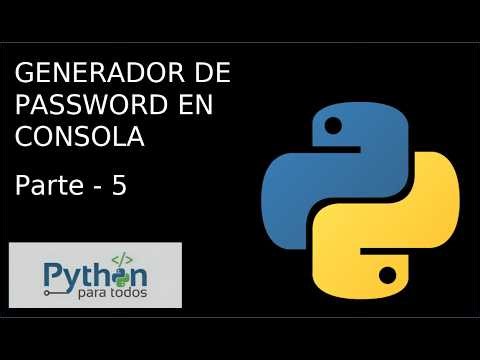 Generador de Password en Consola - Parte 5