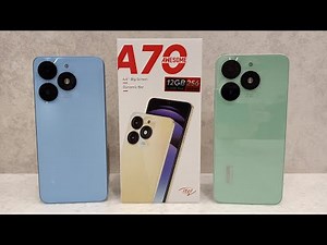 Itel A70 Unboxing