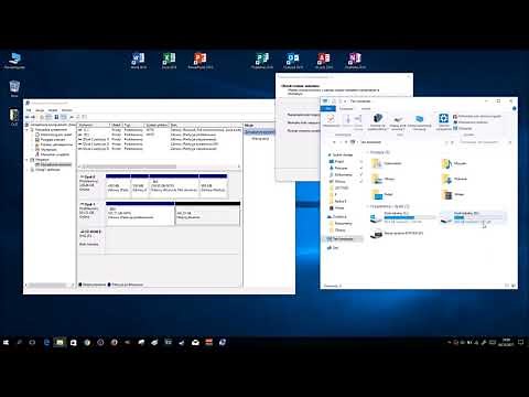 How to split the DISK into PARTITIONS in Windows 10? Disk Management