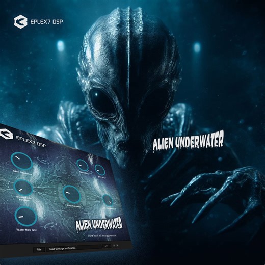 Alien Underwater by Eplex7 DSP - Underwater Effect Plugin VST VST3