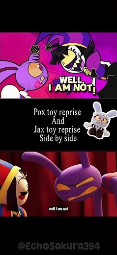 Pox toy vs Jax toy | ִֶָ𓂃 ࣪˖ ִֶָ🐇་༘࿐| #amazingdigitalcircus | #jax | #tadc