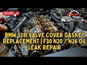 BMW 328i F30 Common Oil Leak Explained & Fixed | Rocker Cover Gasket #primetechautomotive #bmw