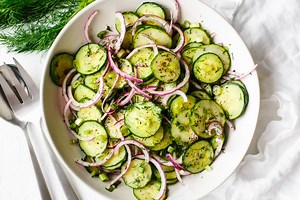 Easy Cucumber Salad | Downshiftology