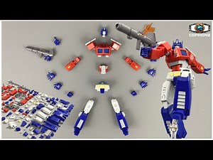 ||Smart assembly|| DIY build of Optimus Prime G1 by Flame Toys + showcase!