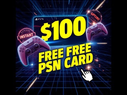 Get $100 PlayStation Gift Card FREE – 100% Working PSN Codes 2025