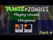 Plants Vs Zombies Unused Minigames (Part 4)