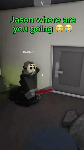 Jason stays strapped 😭😭 #roblox #blooddebt