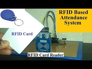 How To Make RFID Card Based Attendance System. RFID Based Entry System, RFID Security System