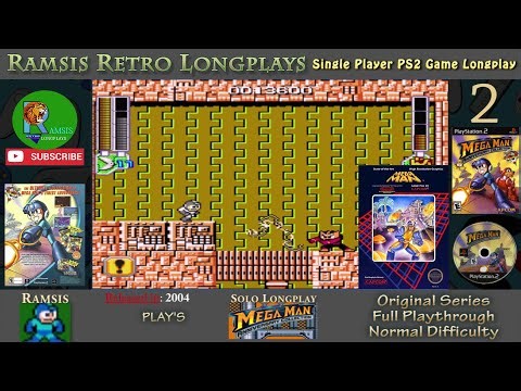 Mega Man Anniversary Collection | 2004 | PS2 | Introduction & Mega Man (1) | Episode #2 | Longplay