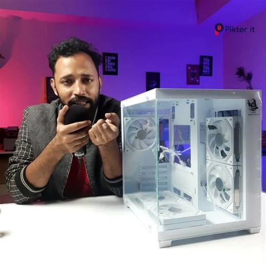 ARS Precious 007 Gaming Case Review | V2 Infinity Fan | Only 3600৳ | Best Budget Case?