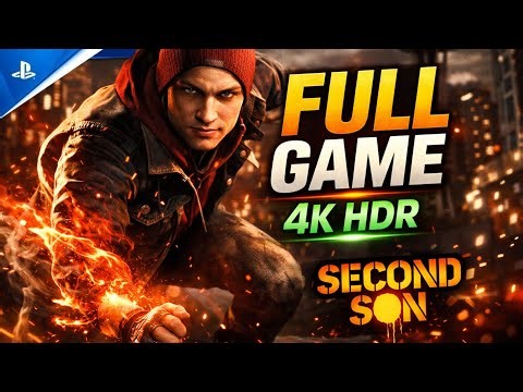 Infamous: Second Son PS5 Pro Gameplay (4K 60FPS HDR) – Full Game No Commentary
