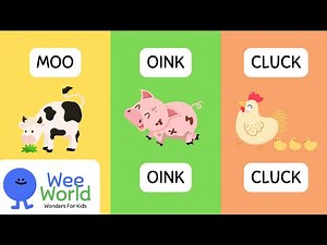 Farm Animal Sounds Kids Song | Nursery Rhyme for Preschoolers and Toddlers | Learning Song