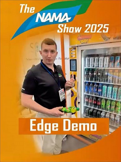 Edge AI Vending Cooler Demo | Instant, Offline Recognition at NAMA 2025