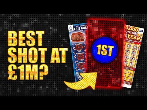 The £5 Scratch Card That Gives the Best Shot at £1M!