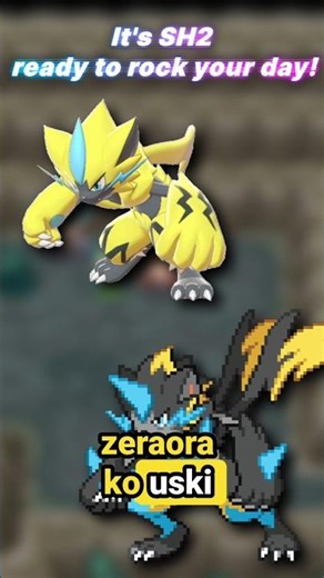 Mega Zeraora should've been an Electric/Fighting type.. 😑