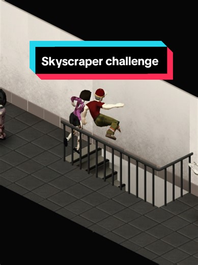 Skyscraper Challenge in Project Zomboid: Surviving the Apocalypse