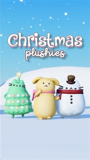 Christmas Plushies UGC 🎄 #roblox #gubby #pusheen