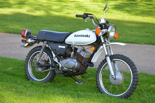 No Reserve: 1976 Kawasaki KM100 Mini Bike