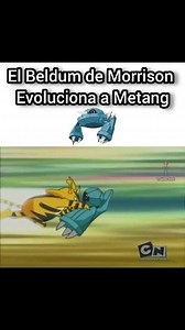 El Beldum de Morrison evoluciona a Metang #pokemon #anime #videogames #reelsvideoシ | Trainer Red