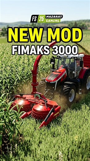 NEW MOD: Fimaks Bigdrum 3000 Forage Harvester | FS25