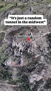 Exact location details👇🏽 Driving through the Needles Eye Tunnel on the beautiful Needles Highway is crazy! The tunnel is only 8 feet wide and carved straight through granite. One of the most unique drives we’ve ever done. 📍Needles Eye Tunnel located in Custer County, South Dakota Follow for more gems like this! | Couple of Patels