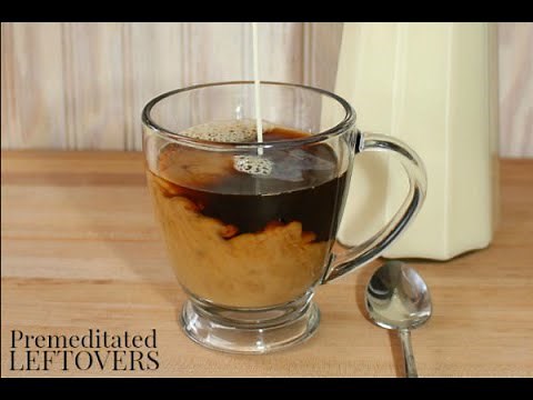 How to Make Homemade French Vanilla Coffee Creamer