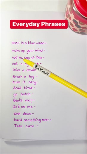 Everyday Phrases | LK Logic