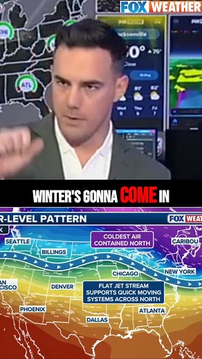 7.1K views · 47 reactions | WINTER IS COMING: Next week millions of Americans will experience an early taste of winter temperatures. FOX Weather Meteorologist Steve Bender has more on who might see snow. | FOX Weather | Facebook