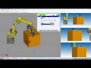 ROBOGUIDE学習2_3点ﾕｰｻﾞｰ座標設定FANUC
