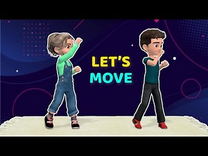 FUN AEROBIC WORKOUT FOR KIDS: MOVE MORE, SIT LESS