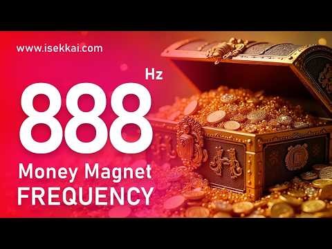 888 Hz Money Magnet Frequency | Attract Abundance & Success Energy | Manifestation Sound Healing