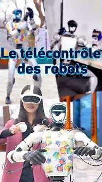 Le télécontrôle d’un robot, C’est vraiment génial !