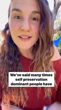 Two Enneagram Types who are self preservation dominant in relationship! #enneagram #relationships
