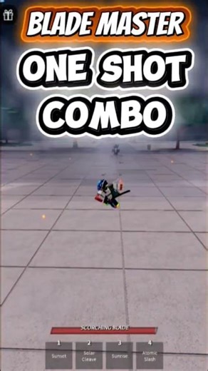 Blade master one shot combo #combo #tsb