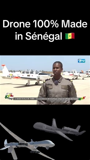 Drone Tactique 100% Fabriqué au Sénégal