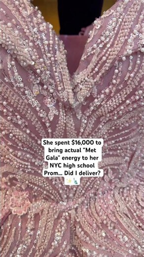 Would you wear this if it cost $16,000? ✨ #prom2026 #promdress #shorts #luxury