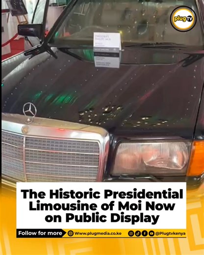 The custom-built, armored Mercedes-Benz 560 SEL that once served as former President Daniel arap Moi’s official limousine is now on public display at the Kenyatta International Convention Centre (KICC) in Nairobi. Visitors can view the 1989 model, preserved as a national treasure, offering a tangible link to Kenya’s political history. During his presidency from 1991 to 1995, Moi relied on this W126 S-Class vehicle as his primary official car. Designed in Germany specifically for the State House,