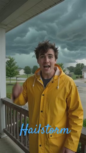 What Causes Hailstorms? | Science Explained.#earth #science #facts #hailstorm #weather #rain