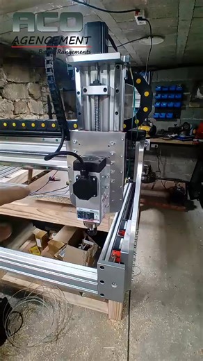 Je fais le câblage de ma cnc. Partie 4 #acoagencement #cnc #cncmachine #autoconstruction | Olivier Aco Agencement