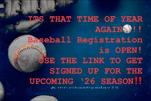 ‼️⚾️TIPTON BASEBALL REGISTRATION IS OPEN⚾️‼️ USE THE LINK BELOW TO SIGNUP FOR THE ‘26 SEASON https://tiptonbaseballleagues.sportngin.com/register/form/805495235 | Tipton Baseball League