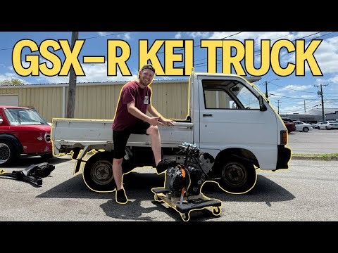 We’re Swapping a GSX-R Engine into a Kei Truck!