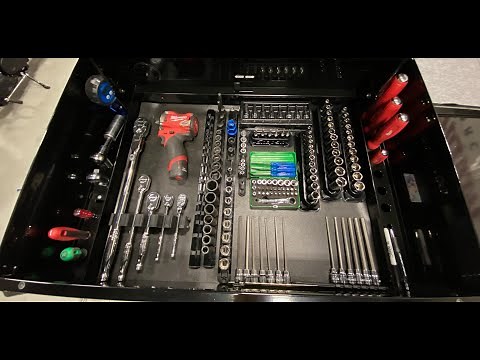 Rookie Motorcycle Mechanic Toolbox Tour! (Snap-On, Matco, Cornwell, Milwaukee, Harbor Freight)