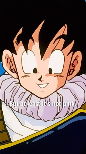Goku Makes Fun Of Vegeta’s Pink Shirt😂
