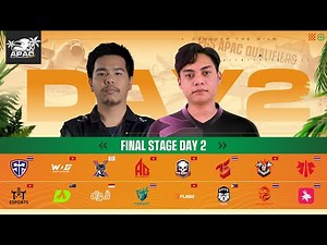 🏆 PGS APAC QUALIFIERS 2025 PHASE 1 | FINAL Day 2