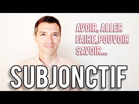 French subjunctive | Regular and irregular verbs ✅🗣👌