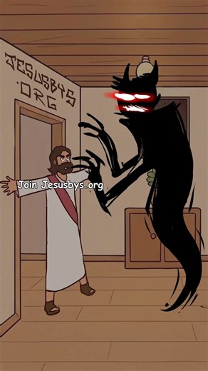 Jesus Traps a Shadow Demon Through a Phone 📱🙏 #jesus #jesusbys #christianmusic