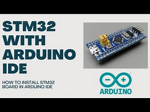 how to install stm32 board with Arduino IDE | program stm32 with Arduino IDE