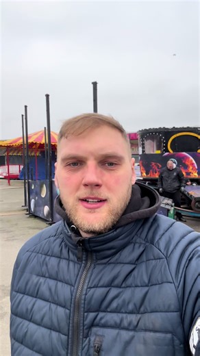 Birthday Celebrations building the Waltzer 🤪🤪 #waltzer #birthday #fair #born #work