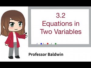 Equations in Two Variables