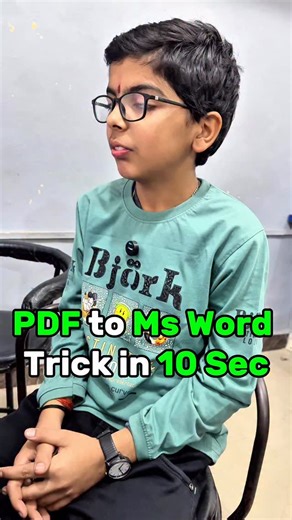 Mehboob Rajput on Instagram: "PDF to Word in MS Word 😱 Easy Trick! #computer #shorts #pdf #trick #word #convert #Instagram #instagood #instaviral #sheets #spreadsheets #finance #instareels #trending"